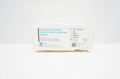 Puritan 25-3317-H 77/13 HydraFlock Sterile Flocked Collection Device - Box of 50